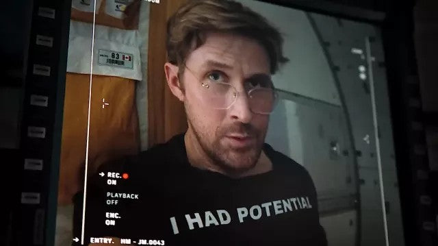 Project Hail Mary Ryan Gosling I Had Potential Unisex Heavy Cotton Tee
