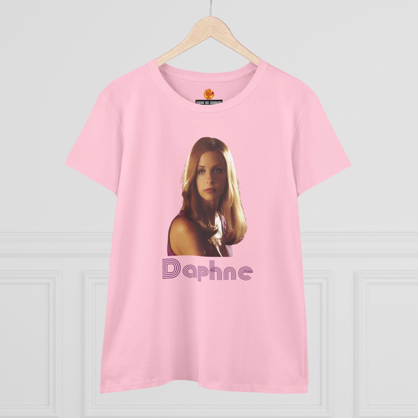 Daphne Scooby Doo Sarah Michelle Gellar Women's Midweight Cotton Tee