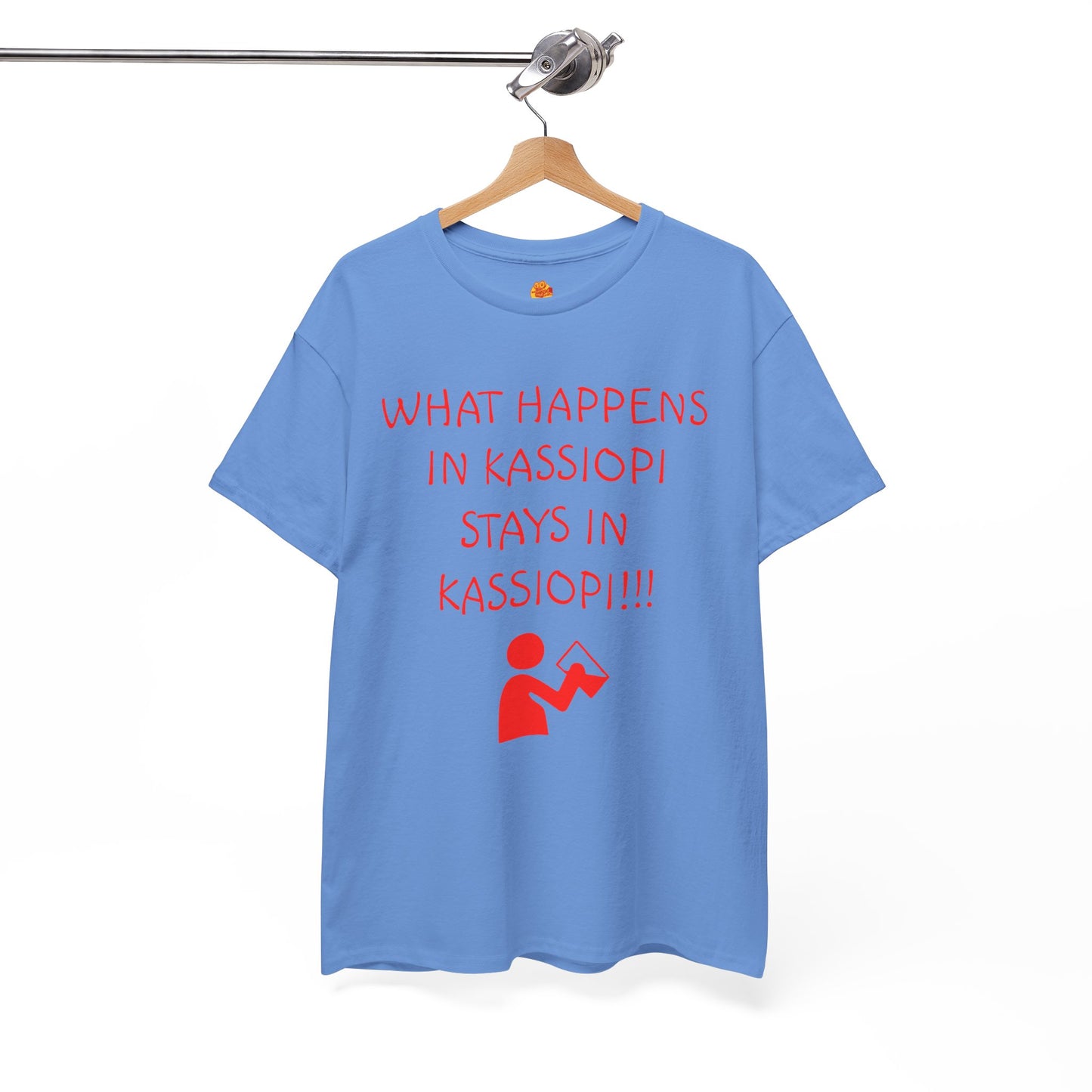What Happens In Kassiopi Stays In Kassiopi Felix Catton Saltburn Unisex Heavy Cotton Tee