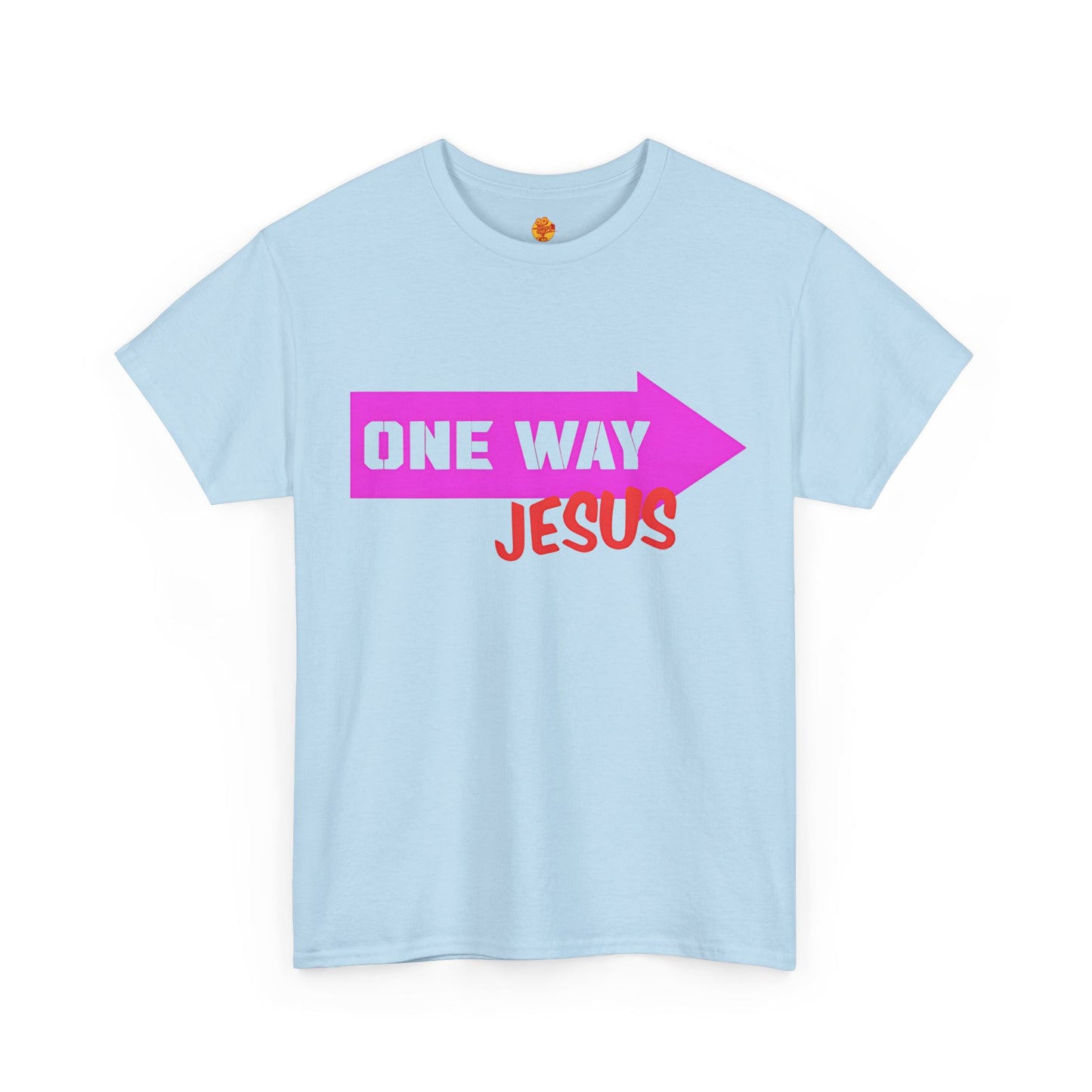 One Way Jesus Dwayne Johnson The Rock Paul Doyle Pain & GainUnisex Heavy Cotton Tee