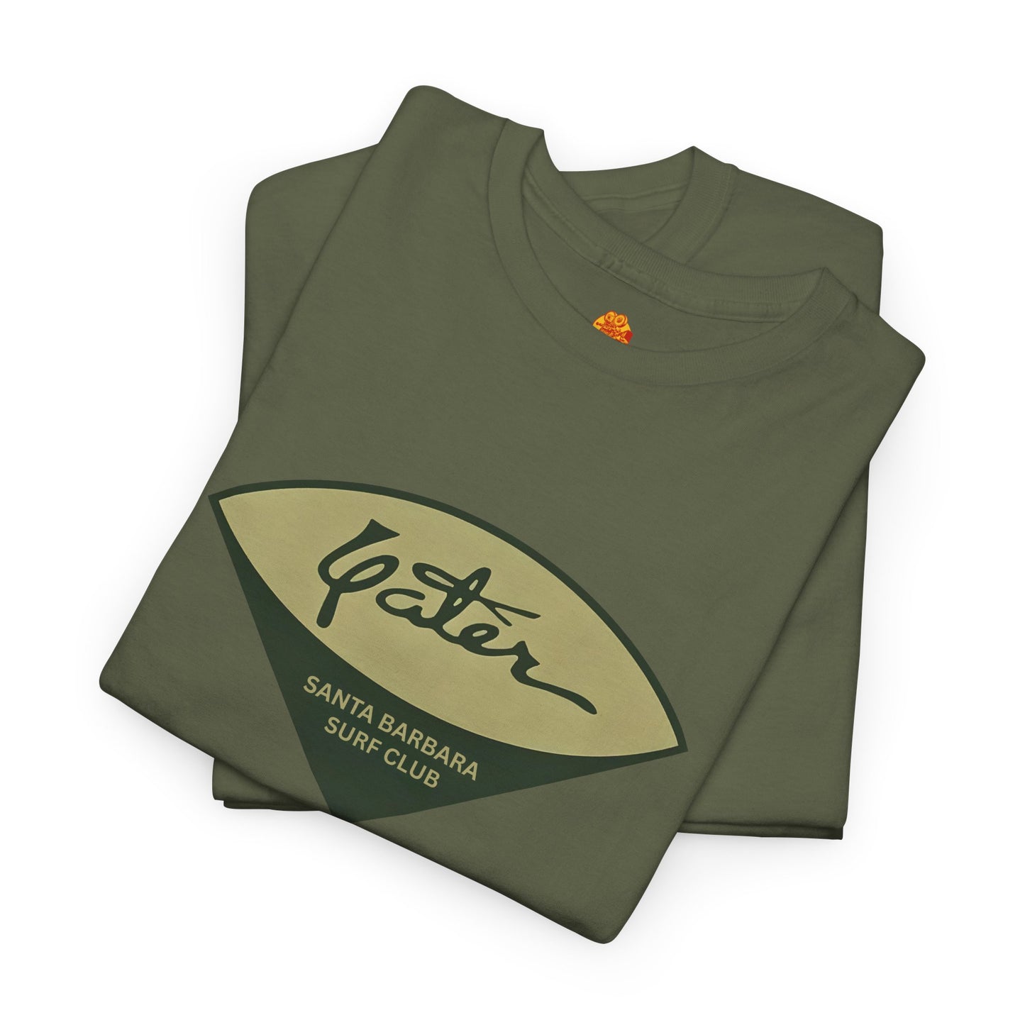 Yater Santa Barbara Surf Club Lt Colonel Bill Kilgore Robert Duvall Apocalypse Now Unisex Heavy Cotton Tee
