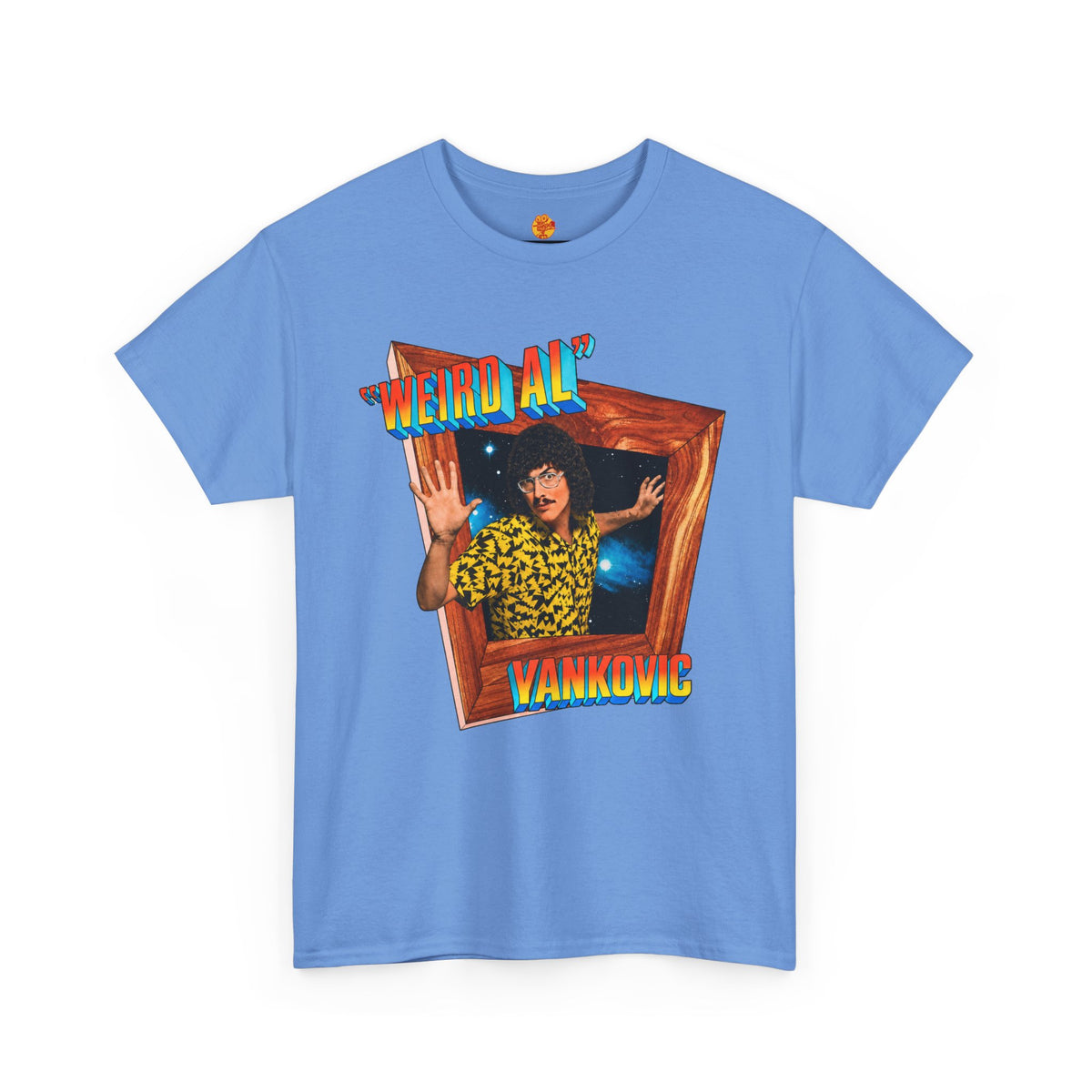 Weird Al Yankovic Stranger Things Dustin Henderson Unisex Heavy Cotton Tee