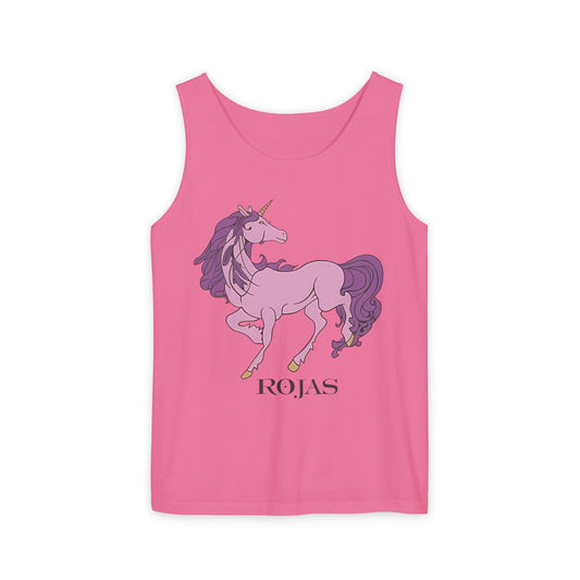 Rojas Tank Top Abernathy Rosario Dawson Unisex Garment-Dyed Tank Top