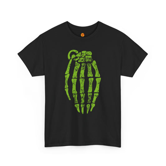 Jesse Pinkman Neon Skeleton Grenade Breaking Bad Unisex Heavy Cotton Tee