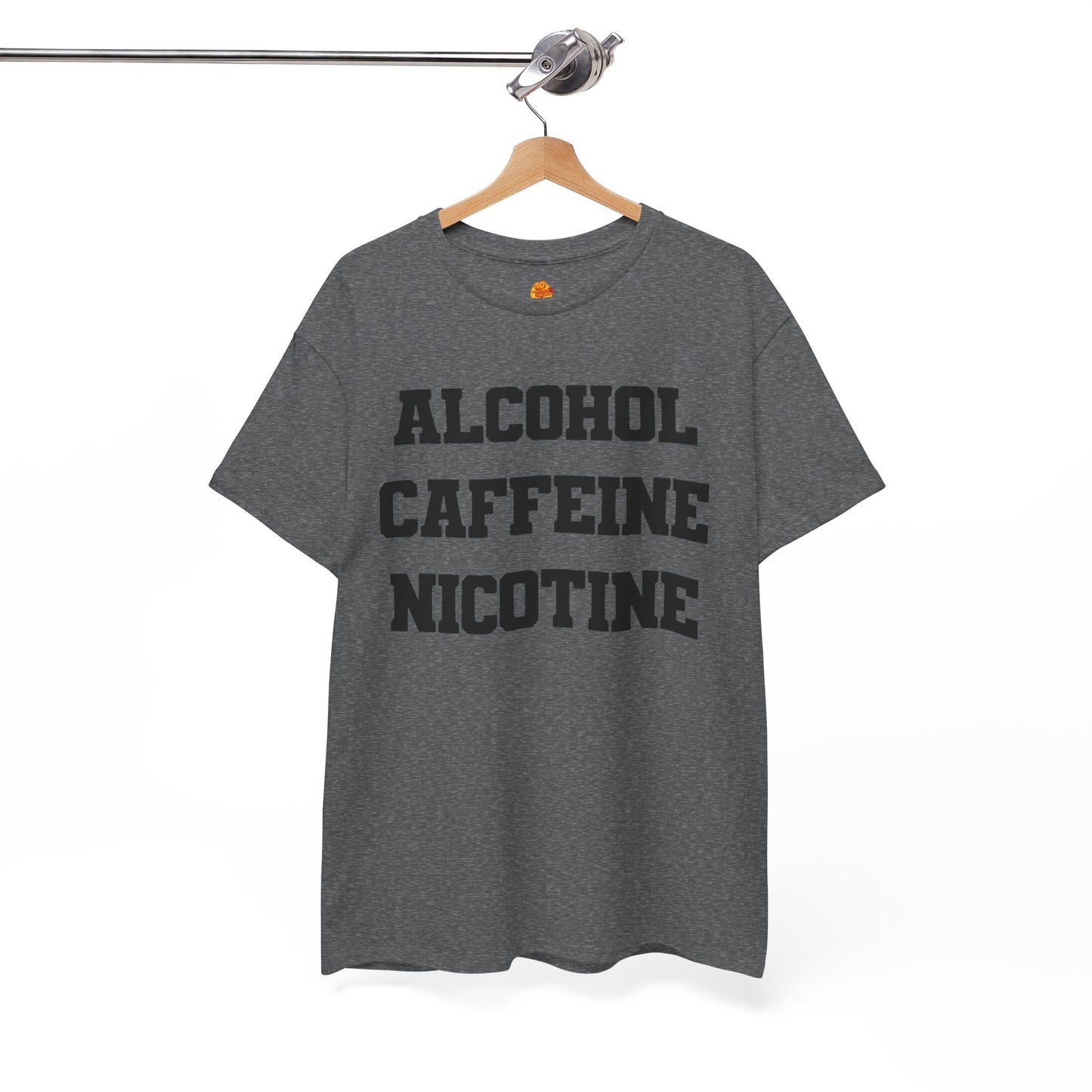 Alcohol Caffeine Nicotine T-Shirt Fiona Gallagher Shameless Unisex Heavy Cotton Tee