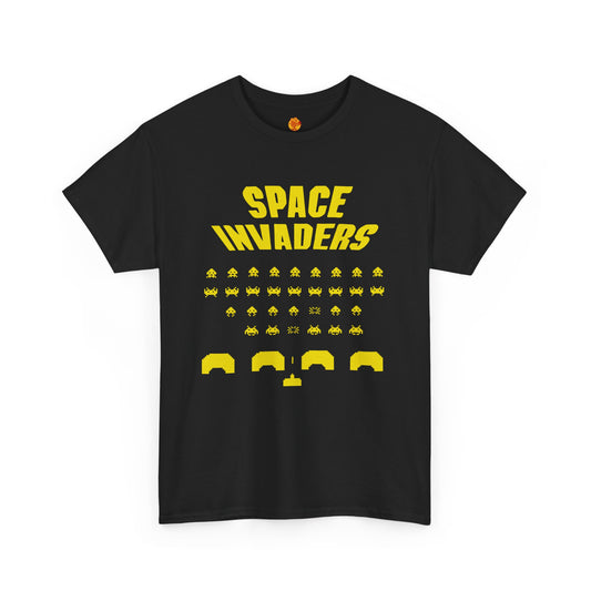 Ready Player One Space Invaders T-Shirt James Halliday Unisex Heavy Cotton Tee