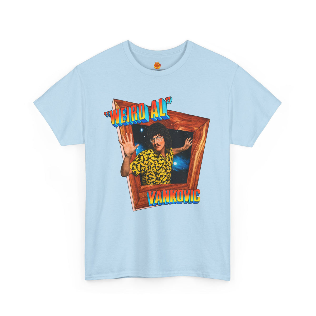 Weird Al Yankovic Stranger Things Dustin Henderson Unisex Heavy Cotton Tee