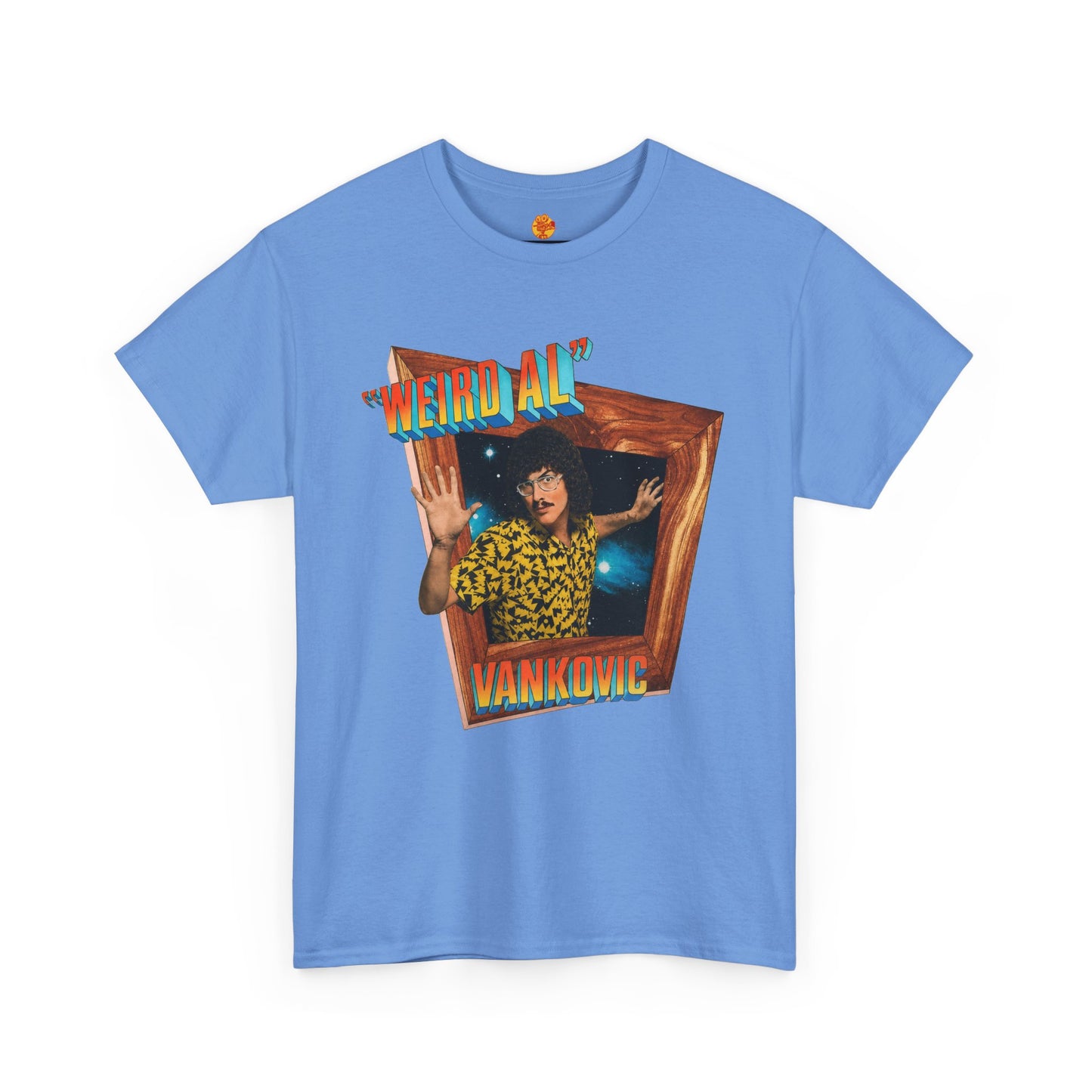 Weird Al Vankovic Stranger Things Gaten Matarazzo Dustin Henderson Unisex Heavy Cotton Tee