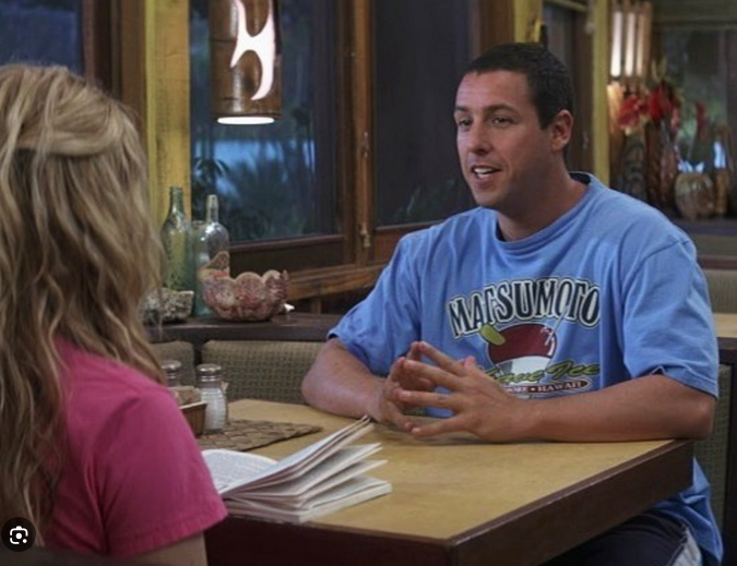 Matsumoto Shave Ice T-Shirt Adam Sandler Henry Roth 50 First Dates Unisex Heavy Cotton Tee