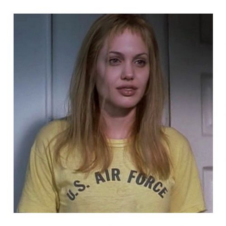 US Air Force Girl Interrupted Unisex Heavy Cotton Tee