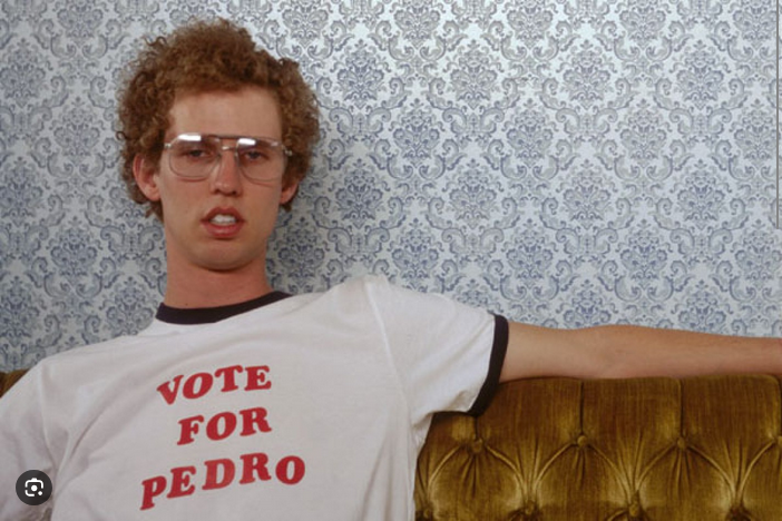 Napoleon Dynamite 2004 Vote For Pedro Jon Heder Unisex Cotton Ringer T-Shirt