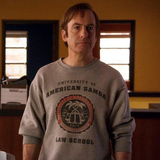 University of American Samoa Law School Better Call Saul Bob Odenkirk Saul Goodman Unisex Heavy Blend™ Crewneck Sweatshirt