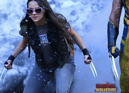 Deadpool and Wolverine Savage World Tour 1974 Laura Kinney Unisex Heavy Cotton Tee