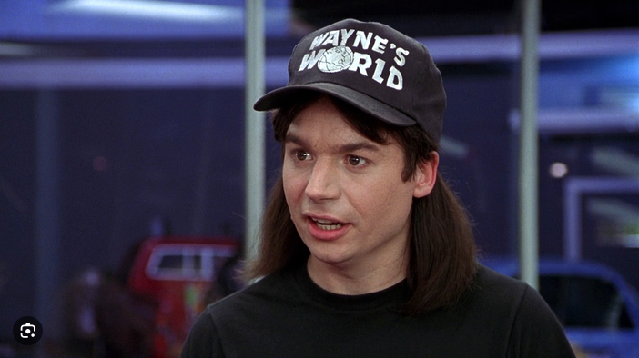 Wayne's World Hat Mike Myers Wayne Campbell Mid Profile Baseball Cap