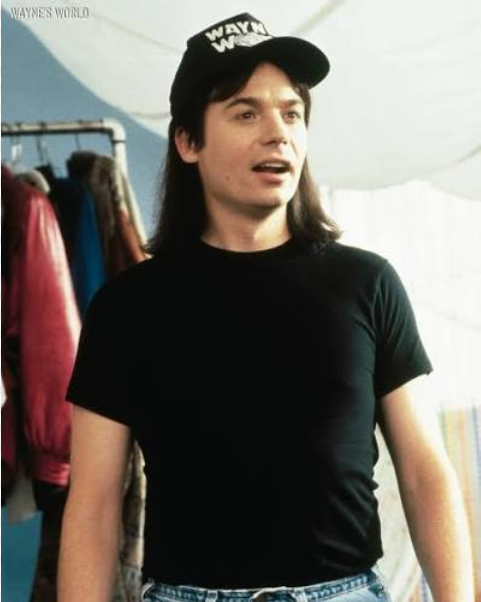 Wayne's World Hat Mike Myers Wayne Campbell Mid Profile Baseball Cap