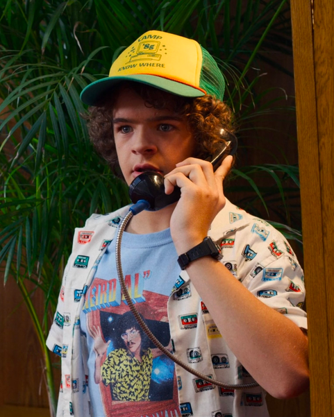 Weird Al Vankovic Stranger Things Gaten Matarazzo Dustin Henderson Unisex Heavy Cotton Tee