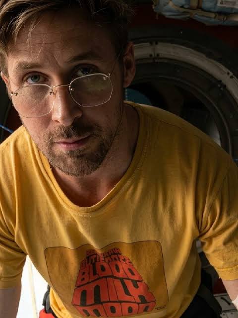 Project Hail Mary Ryan Gosling Blood Milk Moon Unisex Heavy Cotton Tee