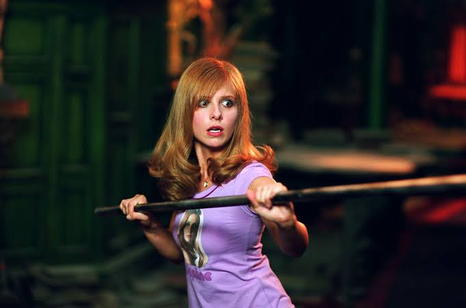 Daphne Scooby Doo Sarah Michelle Gellar Women's Midweight Cotton Tee